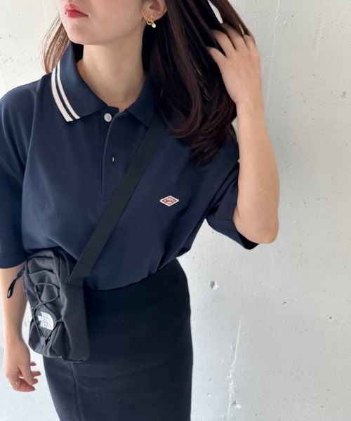BALL(ボール)の「【BALL】別注 襟ラインPOLOシャツ ティップラインポロシャツ(ポロシャツ・メンズ・ネイビー/ブラック/ホワイト・M/LL/L)」の15枚目の写真