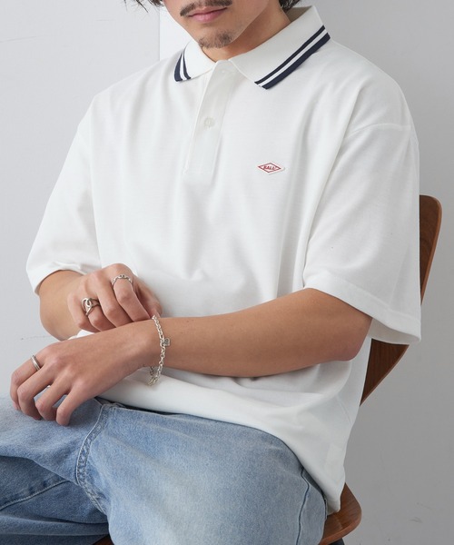 BALL(ボール)の「【BALL】別注 襟ラインPOLOシャツ ティップラインポロシャツ(ポロシャツ・メンズ・ネイビー/ブラック/ホワイト・M/LL/L)」の5枚目の写真