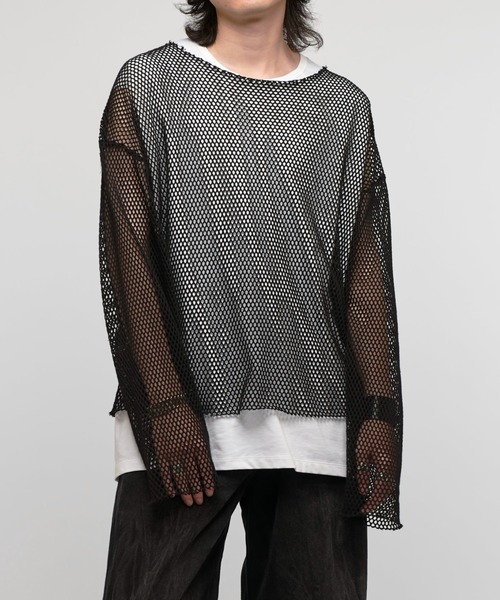 メッシュロンT（Tシャツ/カットソー）｜Lui's（ルイス）の