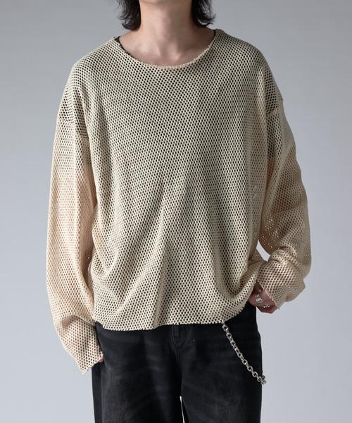 メッシュロンT（Tシャツ/カットソー）｜Lui's（ルイス）の