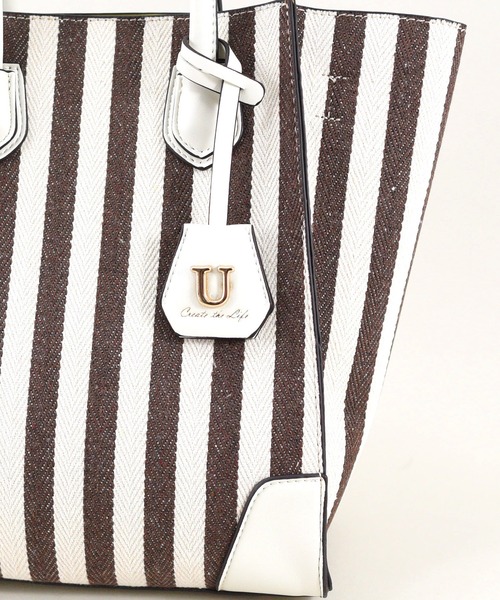 U（ユー）の「Odile【オディル】トートバッグ（トートバッグ・レディース・キャメル/ブラック/ブラウン系その他・FREE）」の13枚目の写真