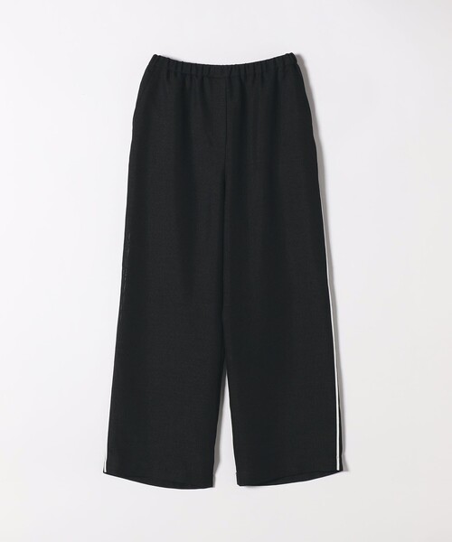 SHIPS any（シップス エニィ）の「SHIPS any:〈手洗い可能〉カラミ メッシュ サイドライン イージー ワイド パンツ（その他パンツ・レディース・ネイビー/ホワイト・ONE SIZE）」の15枚目の写真