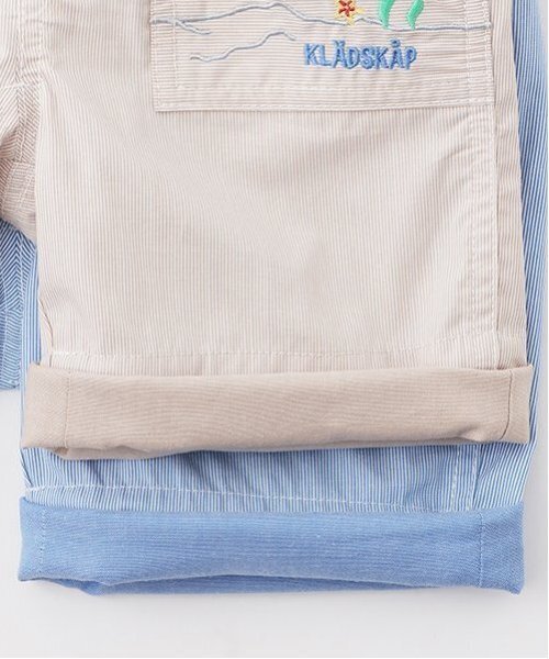 kladskap(クレードスコープ)の「海のいきもの刺しゅう5分丈パンツ(その他パンツ・キッズ・ブルー/ベージュ・110cm/100cm/90cm/80cm/120cm/130cm)」の14枚目の写真