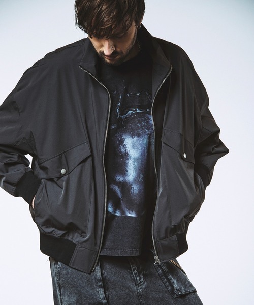 NO ID.（ノーアイディ）の「【NO ID.】PARADISE LOST Print Big T-Shirt / PARADISE LOST プリント ビッグ Tシャツ（Tシャツ/カットソー・メンズ・ブラック/ホワイト/グレー・ONE SIZE）」の10枚目の写真