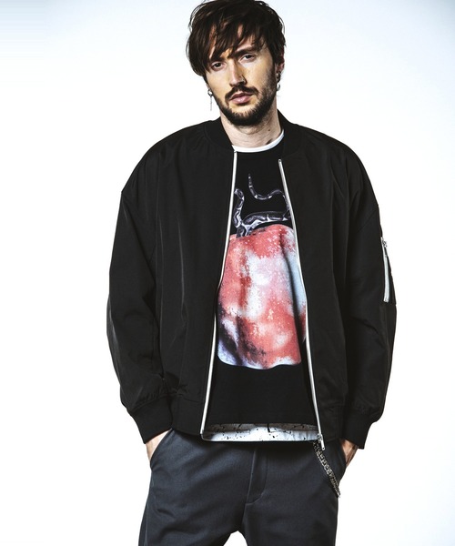 NO ID.（ノーアイディ）の「【NO ID.】PARADISE LOST Print Big T-Shirt / PARADISE LOST プリント ビッグ Tシャツ（Tシャツ/カットソー・メンズ・ブラック/ホワイト/グレー・ONE SIZE）」の18枚目の写真