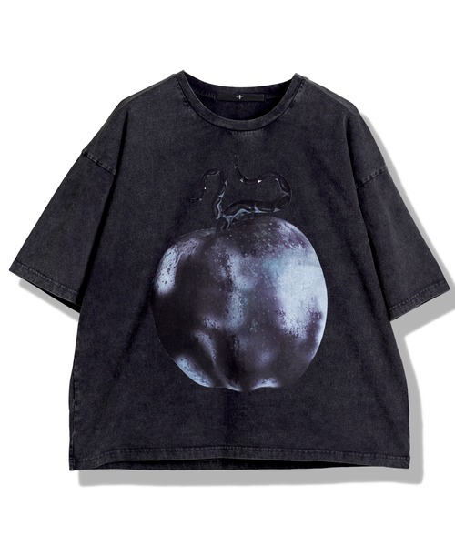 NO ID.（ノーアイディ）の「【NO ID.】PARADISE LOST Print Big T-Shirt / PARADISE LOST プリント ビッグ Tシャツ（Tシャツ/カットソー・メンズ・ブラック/ホワイト/グレー・ONE SIZE）」の20枚目の写真