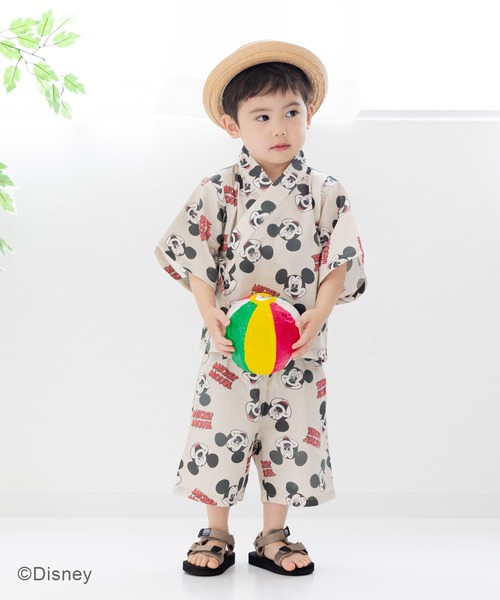 セール】〈ディズニー〉ミッキーマウス/甚平上下セット（浴衣