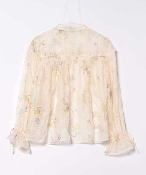ALLSAINTS（オールセインツ）の「DELPHINE FLORAL PRINT SHIRT | DELPHINE フローラル プリント シャツ（シャツ/ブラウス・レディース・ホワイト系その他・4/12/8/10）」の9枚目の写真