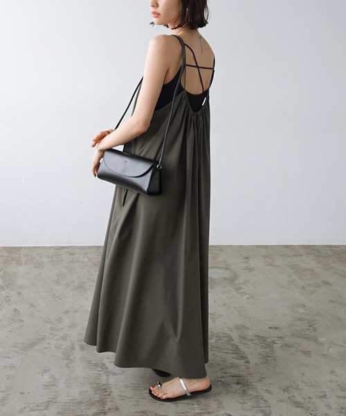 水陸両用ラッシュガードロングキャミワンピース(吸水速乾/UVカット