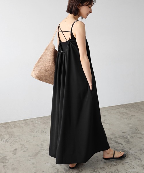 水陸両用ラッシュガードロングキャミワンピース(吸水速乾/UVカット