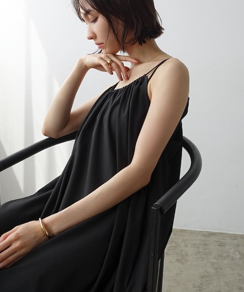 水陸両用ラッシュガードロングキャミワンピース(吸水速乾/UVカット