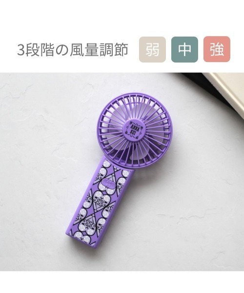 未使用❗ANNA SUI ローズモチーフ 香水ボトル ネックレス & 花柄扇子❤ ANNA SUI ローズ モチーフ ネックレス 薔薇 アナスイ