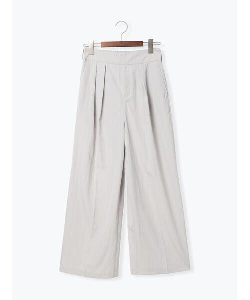 Te chichi TERRASSE（テチチテラス）の「タックワイドパンツ《2025summer catalog item》（その他パンツ・レディース・グレー/ブラック/オフホワイト・F）」の12枚目の写真