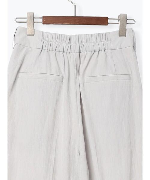 Te chichi TERRASSE（テチチテラス）の「タックワイドパンツ《2025summer catalog item》（その他パンツ・レディース・グレー/ブラック/オフホワイト・F）」の17枚目の写真
