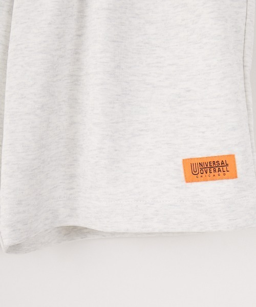 UNIVERSAL OVERALL（ユニバーサルオーバーオール）の「[UNIVERSAL OVERALL/ユニバーサルオーバーオール] 別注 ワンポイントロゴ ポンチショートパンツ（その他パンツ・メンズ・ブラック/チャコールグレー/ライトグレー・M/L）」の9枚目の写真
