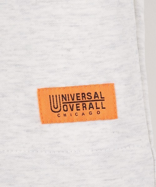 UNIVERSAL OVERALL（ユニバーサルオーバーオール）の「[UNIVERSAL OVERALL/ユニバーサルオーバーオール] 別注 ワンポイントロゴ ポンチショートパンツ（その他パンツ・メンズ・ブラック/チャコールグレー/ライトグレー・M/L）」の8枚目の写真