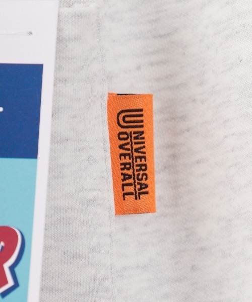 UNIVERSAL OVERALL（ユニバーサルオーバーオール）の「[UNIVERSAL OVERALL/ユニバーサルオーバーオール] 別注 ワンポイントロゴ ポンチショートパンツ（その他パンツ・メンズ・ブラック/チャコールグレー/ライトグレー・M/L）」の6枚目の写真