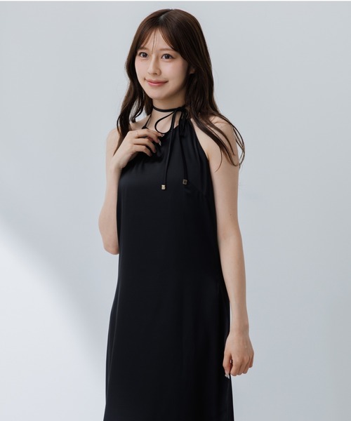 satin cami onepiece (サテンキャミワンピース)（ワンピース）｜SENEE