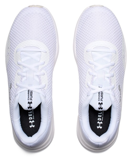 UNDER ARMOUR（アンダーアーマー）の「UAチャージド パスート3（ランニング/メンズ）（スニーカー・メンズ・グレー系その他・25.5cm/26.5cm/27.5cm/28.5cm/30.0cm/25.0cm/26.0cm/27.0cm/28.0cm/29.0cm）」の4枚目の写真