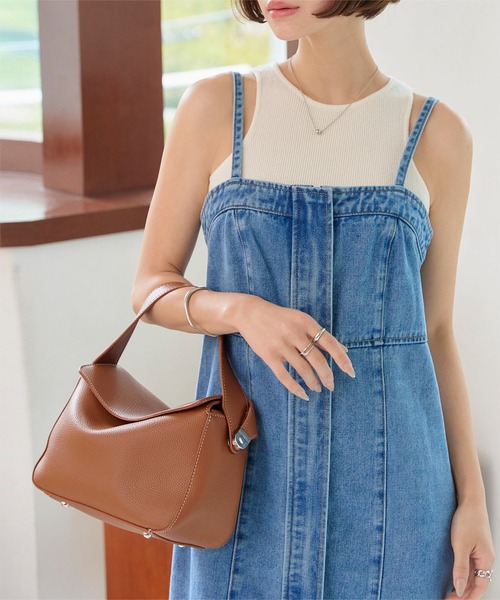 KOBE LETTUCE(コウベレタス)の「カードポケット付きショルダーバッグ(ショルダーバッグ・レディース・ブラウン/イエロー/オフホワイト/ブラック・F)」の7枚目の写真