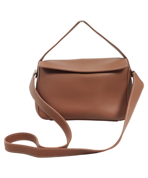 KOBE LETTUCE(コウベレタス)の「カードポケット付きショルダーバッグ(ショルダーバッグ・レディース・ブラウン/イエロー/オフホワイト/ブラック・F)」の16枚目の写真