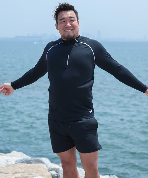 UNDER ARMOUR (アンダーアーマー) FITTED ハーフジップ ラッシュ