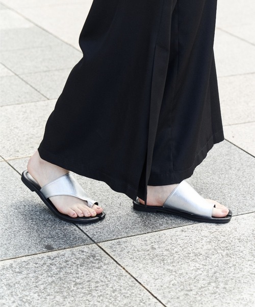 Solace（ソレイス）の「足袋トングサンダル（サンダル・レディース・シルバー/ブラック・S/M/L）」の20枚目の写真