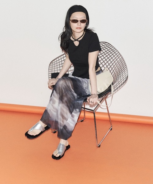 Solace（ソレイス）の「足袋トングサンダル（サンダル・レディース・シルバー/ブラック・S/M/L）」の16枚目の写真