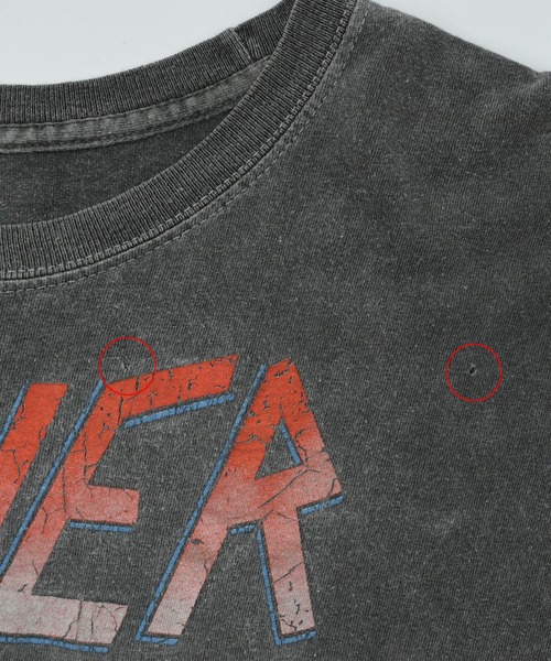 USED】“SLAYER” バンド Tシャツ（Tシャツ/カットソー）｜VINTAGE