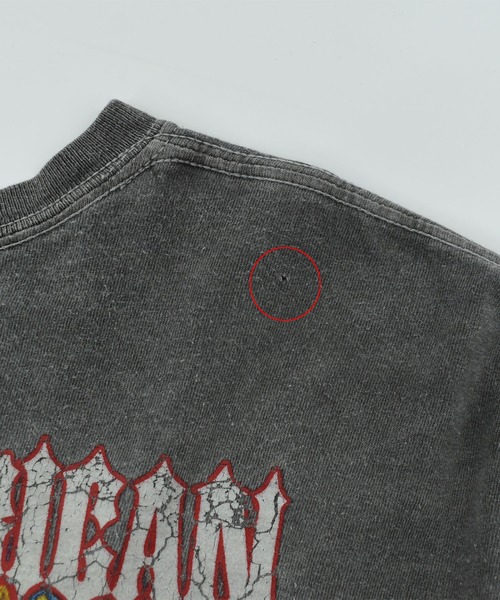 VINTAGE（ヴィンテージ）の「【USED】“SLAYER” バンド Tシャツ（Tシャツ/カットソー・メンズ・ブラック・LARGE）」の8枚目の写真