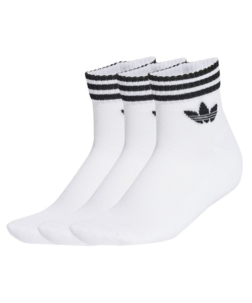 adidas 3S ANKLE S 3P / アディダス 3 ストライプ アンクル ソックス adidas アディダス アンクルソックス ホワイト