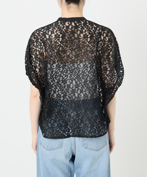 セール⭐︎完売イエナ2025SS 今期購入　新品　コードレースブラウス セール】コードレースブラウス（シャツ/ブラウス）｜IENA