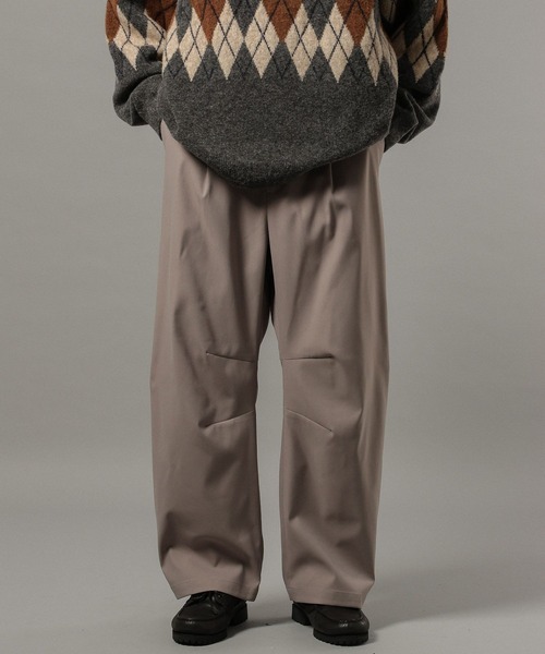 セール】PEツイルバレルレッグパンツ（スラックス）｜RAGEBLUE（レイジ