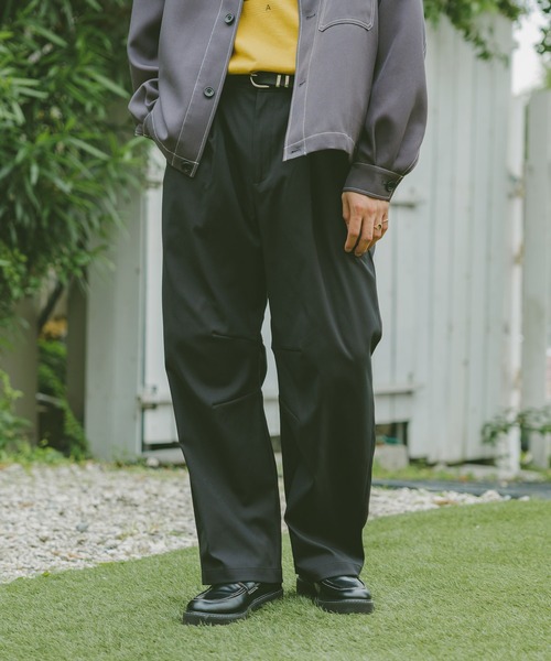 セール】PEツイルバレルレッグパンツ（スラックス）｜RAGEBLUE（レイジ