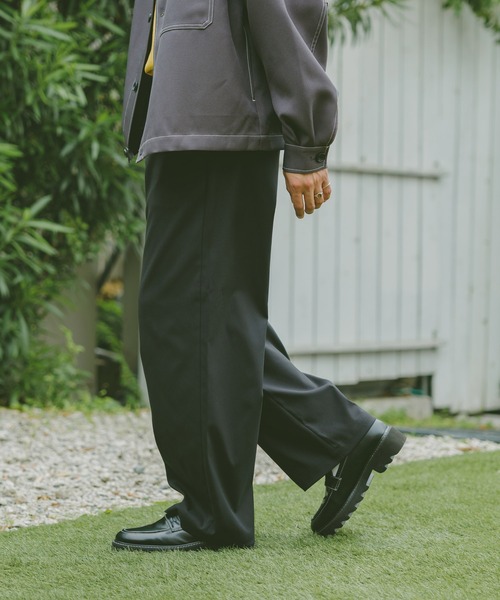 セール】PEツイルバレルレッグパンツ（スラックス）｜RAGEBLUE（レイジ