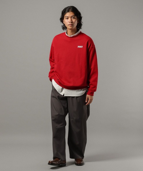RAGEBLUE(レイジブルー)の「PEツイルバレルレッグパンツ(スラックス・メンズ・ブラック/グレー/ベージュ・LARGE/MEDIUM/SMALL)」の10枚目の写真
