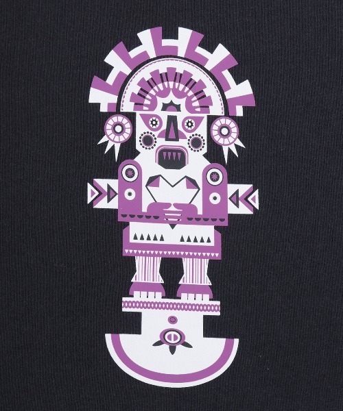 チチカカ(チチカカ)の「トゥーミプリントプルオーバー(Tシャツ/カットソー・レディース・レッド/ホワイト/ブラック・FREE)」の18枚目の写真