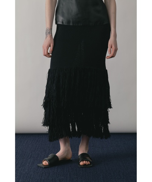 セール】FRINGE KNIT SKIRT（スカート）｜CINOH（チノ）の