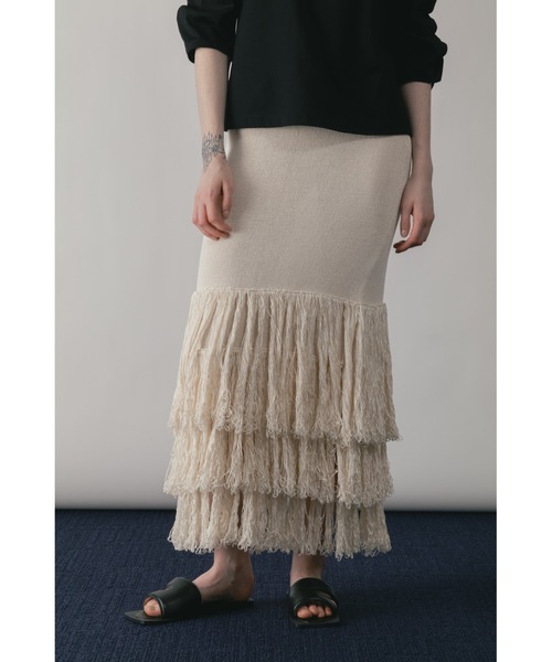 CINOH スカート 「CINOH/チノ」BLACK FORMAL TIGHT SKIRT