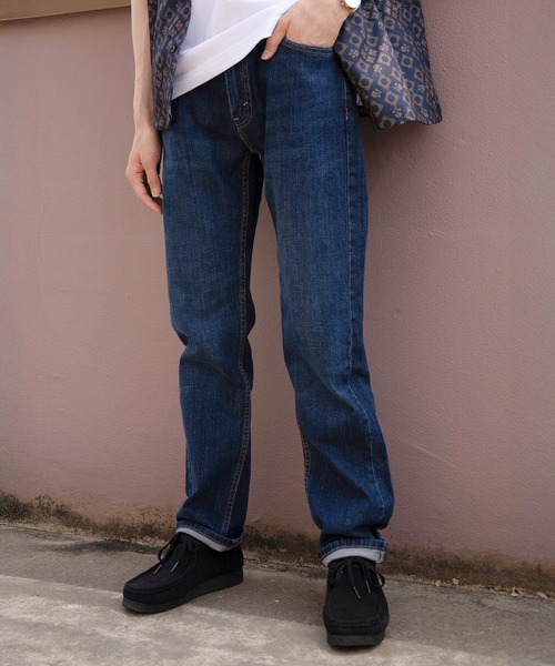Levi's（リーバイス）の「【74】【Levi’s/リーバイス】505 レギュラーストレート ストレッチ　5ポケット デニム/505 REGULAR STRAIGHT STRETCH DENIM/ジーンズ【ウォッシュ加工】（デニムパンツ・メンズ・インディゴブルー/ダークインディゴブルー/ブルー/ライトブルー・32inch/33inch/34inch/29inch/30inch/31inch/36inch/28inch）」の18枚目の写真