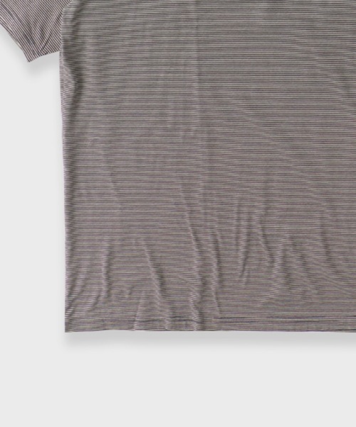 FLISTFIA(フリストフィア)の「FLISTFIA/フリストフィア Loose Fit Crew Neck T-Shirts Tシャツ 夏服(Tシャツ/カットソー・メンズ・ネイビー・1/4/3)」の6枚目の写真