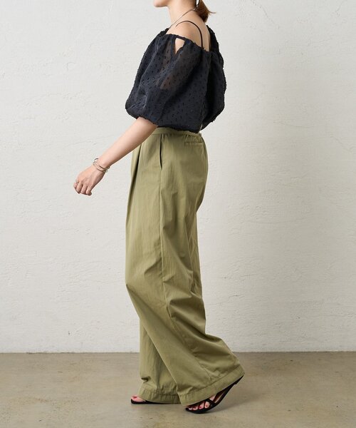 SHENERY（シーナリー）の「《旬のコーデに》ミリタリーパンツ（その他パンツ・レディース・ボルドー/カーキ・38/36）」の7枚目の写真