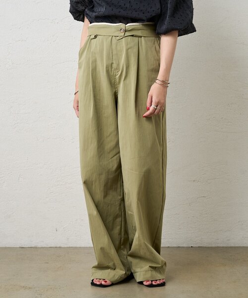 SHENERY（シーナリー）の「《旬のコーデに》ミリタリーパンツ（その他パンツ・レディース・ボルドー/カーキ・38/36）」の13枚目の写真