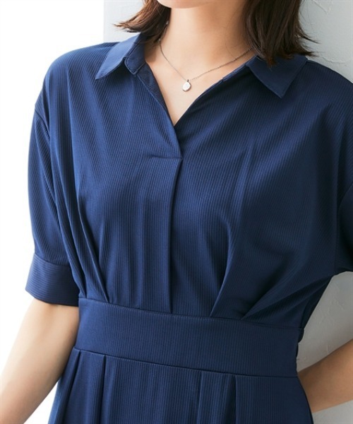売り切れ LDS♡ボーダー切替ワンピ♡ AS KNOW ワンピース MIX切替えゆったりワンピ―ス : ZOZOTOWN