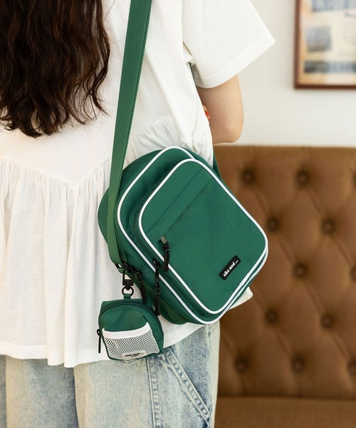 niko and...（ニコアンド）の「オリジナル撥水ポーチ付きショルダーバッグ（ショルダーバッグ・レディース・ブラック/アイボリー/グリーン/オレンジ・0）」の3枚目の写真