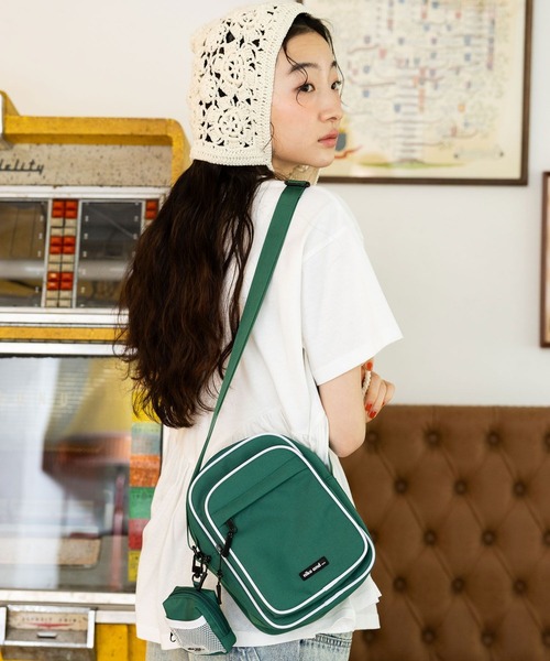 niko and...（ニコアンド）の「オリジナル撥水ポーチ付きショルダーバッグ（ショルダーバッグ・レディース・ブラック/アイボリー/グリーン/オレンジ・0）」の9枚目の写真