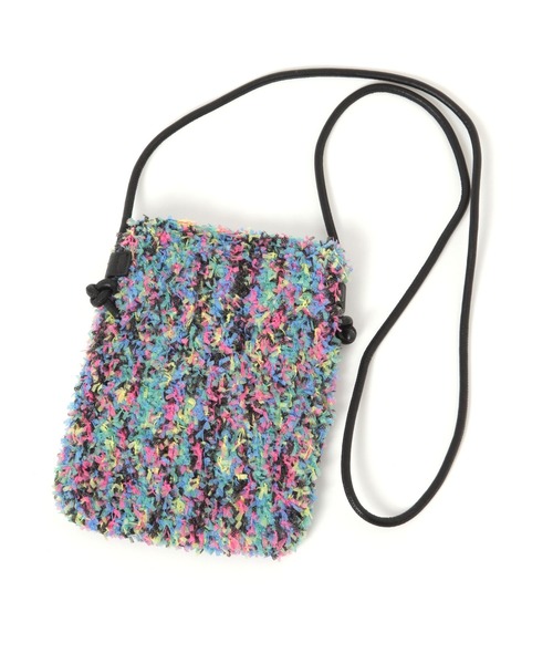 studio CLIP（スタディオクリップ）の「ファンシーヤーンお散歩ショルダー（ショルダーバッグ・レディース・ピンク/グリーン/オフホワイト/ブラック・FREE）」の4枚目の写真