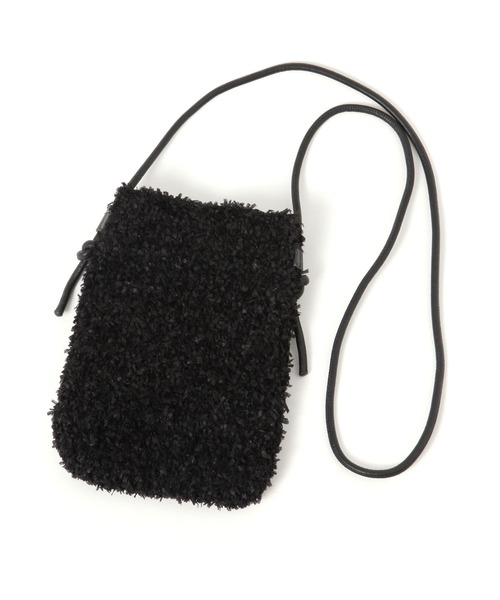 studio CLIP（スタディオクリップ）の「ファンシーヤーンお散歩ショルダー（ショルダーバッグ・レディース・ピンク/グリーン/オフホワイト/ブラック・FREE）」の8枚目の写真