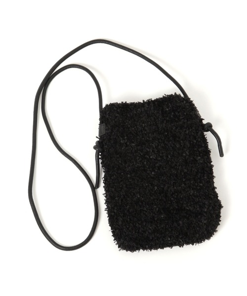 studio CLIP（スタディオクリップ）の「ファンシーヤーンお散歩ショルダー（ショルダーバッグ・レディース・ピンク/グリーン/オフホワイト/ブラック・FREE）」の10枚目の写真