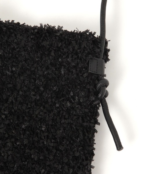 studio CLIP（スタディオクリップ）の「ファンシーヤーンお散歩ショルダー（ショルダーバッグ・レディース・ピンク/グリーン/オフホワイト/ブラック・FREE）」の11枚目の写真